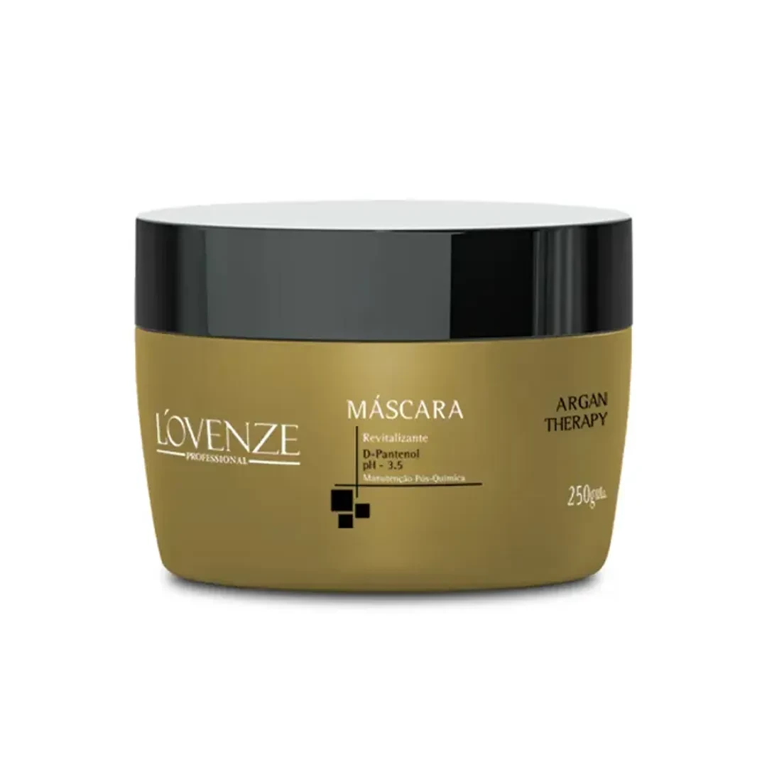MÁSCARA REVITALIZANTE - ARGAN THERAPY - LOVENZE - 250g 
