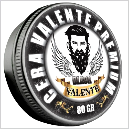 CERA - MODELADORA - BLACK - VALENTE - 80 G