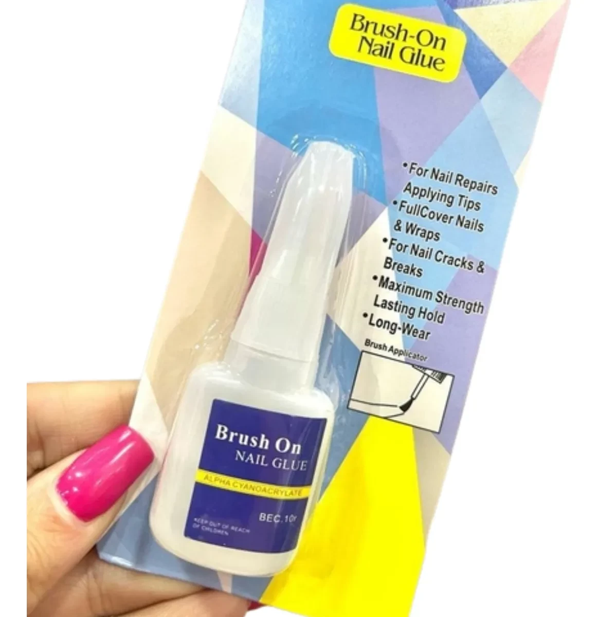 COLA PARA UNHAS POSTIÇAS