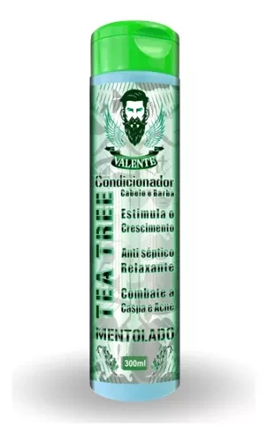 CONDICIONADOR - MENTOLADO - TEA TREE - VALENTE - 300 ML