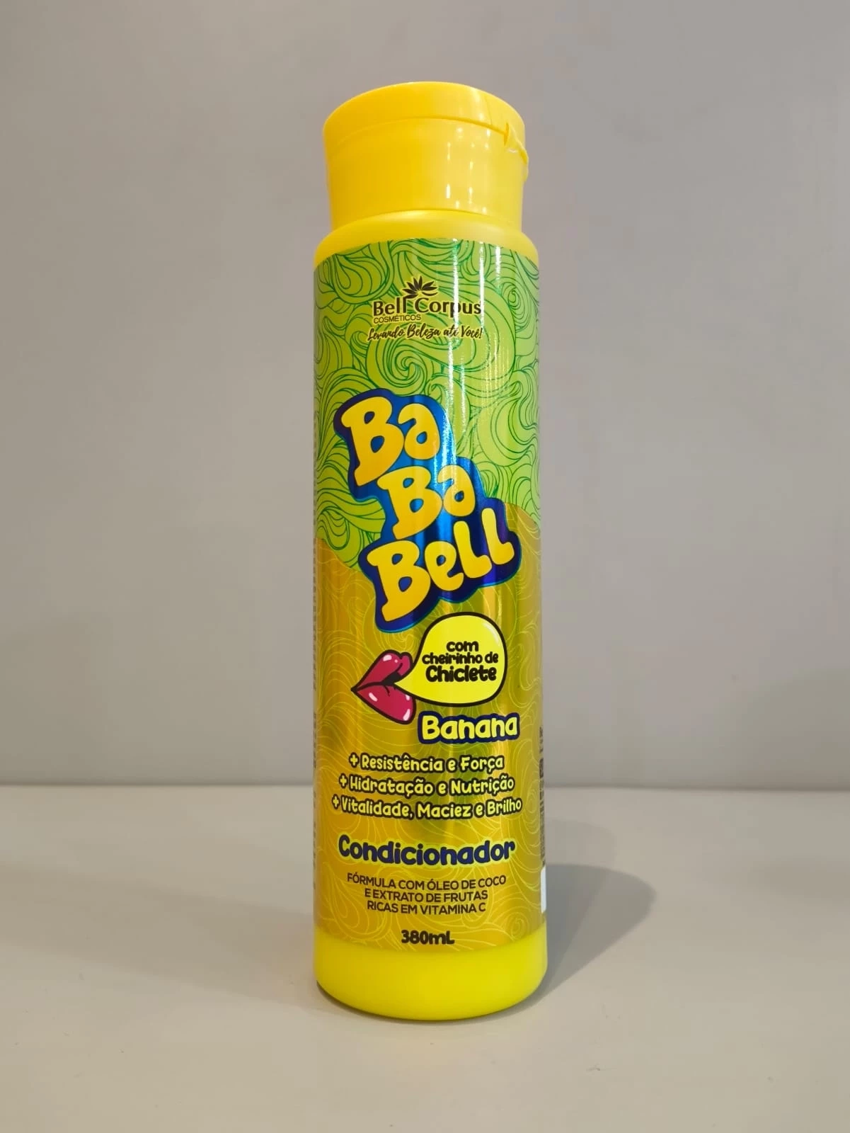 CONDICIONADOR - BABABELL - BELL CORPUS - BANANA - 380 ML
