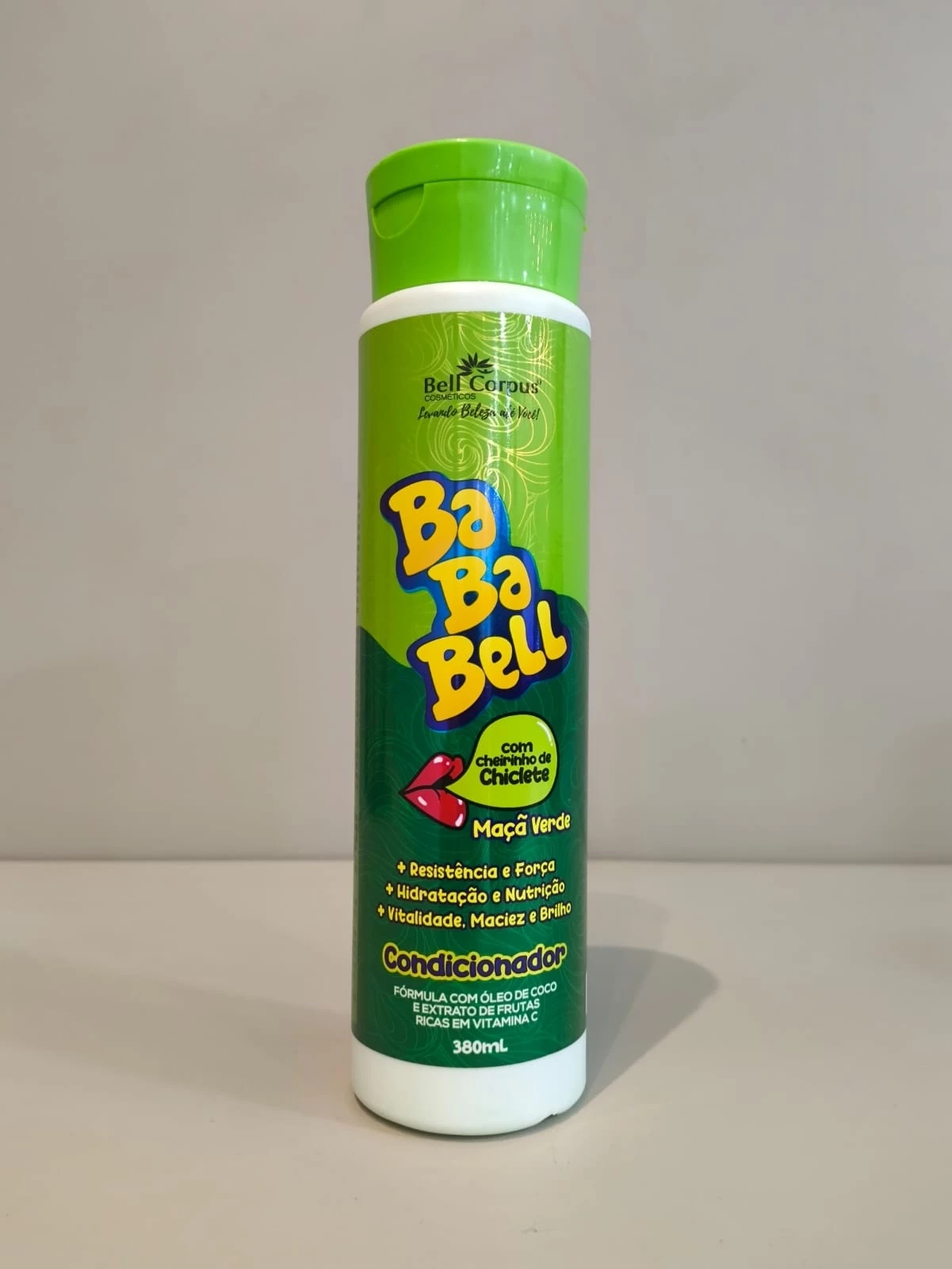 CONDICIONADOR - BABABELL - BELL CORPUS - MAÇA VERDE - 380ML