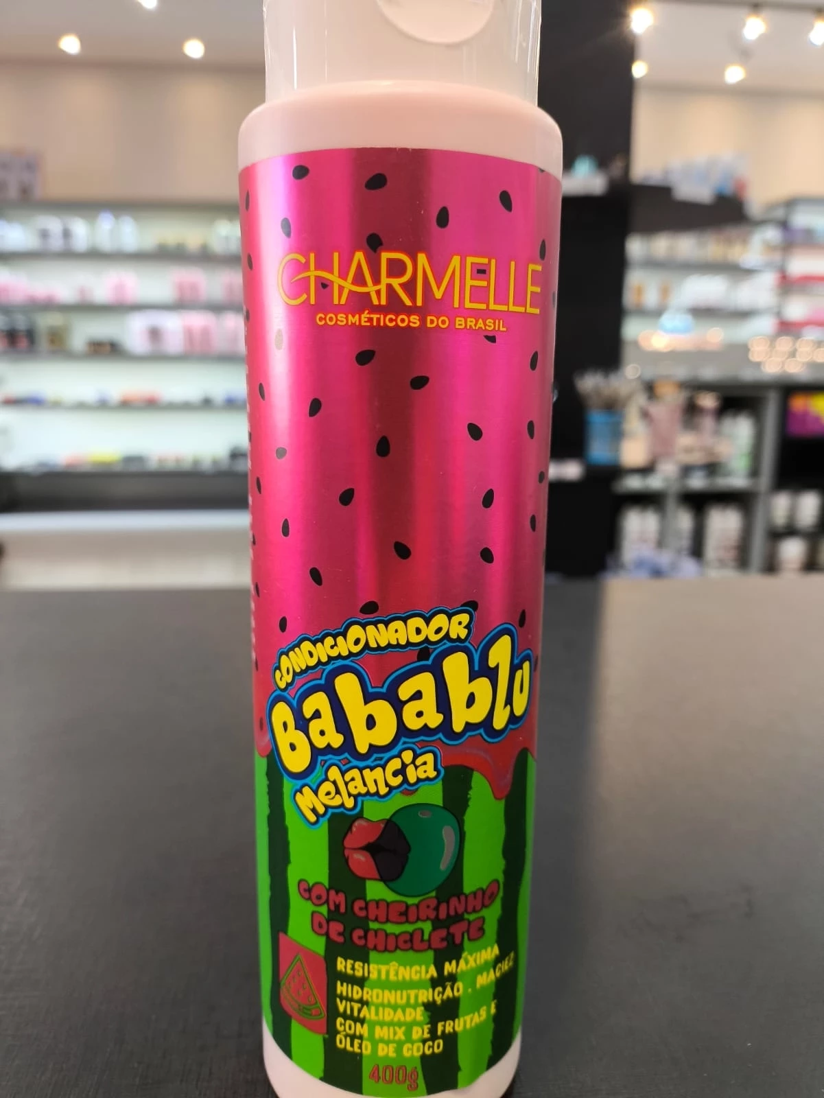 CONDICIONADOR - BABABLU - MELANCIA - CHARMELLE - 400 G