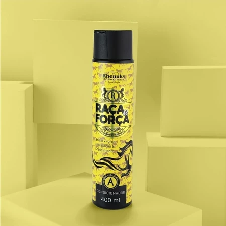 CONDICIONADOR - RAÇA E FORÇA - RHENUKS - 400 ML