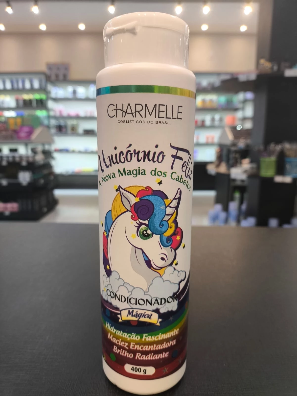 CONDICIONADOR - UNICÓRNIO FELIZ - CHARMELLE - 400 ML