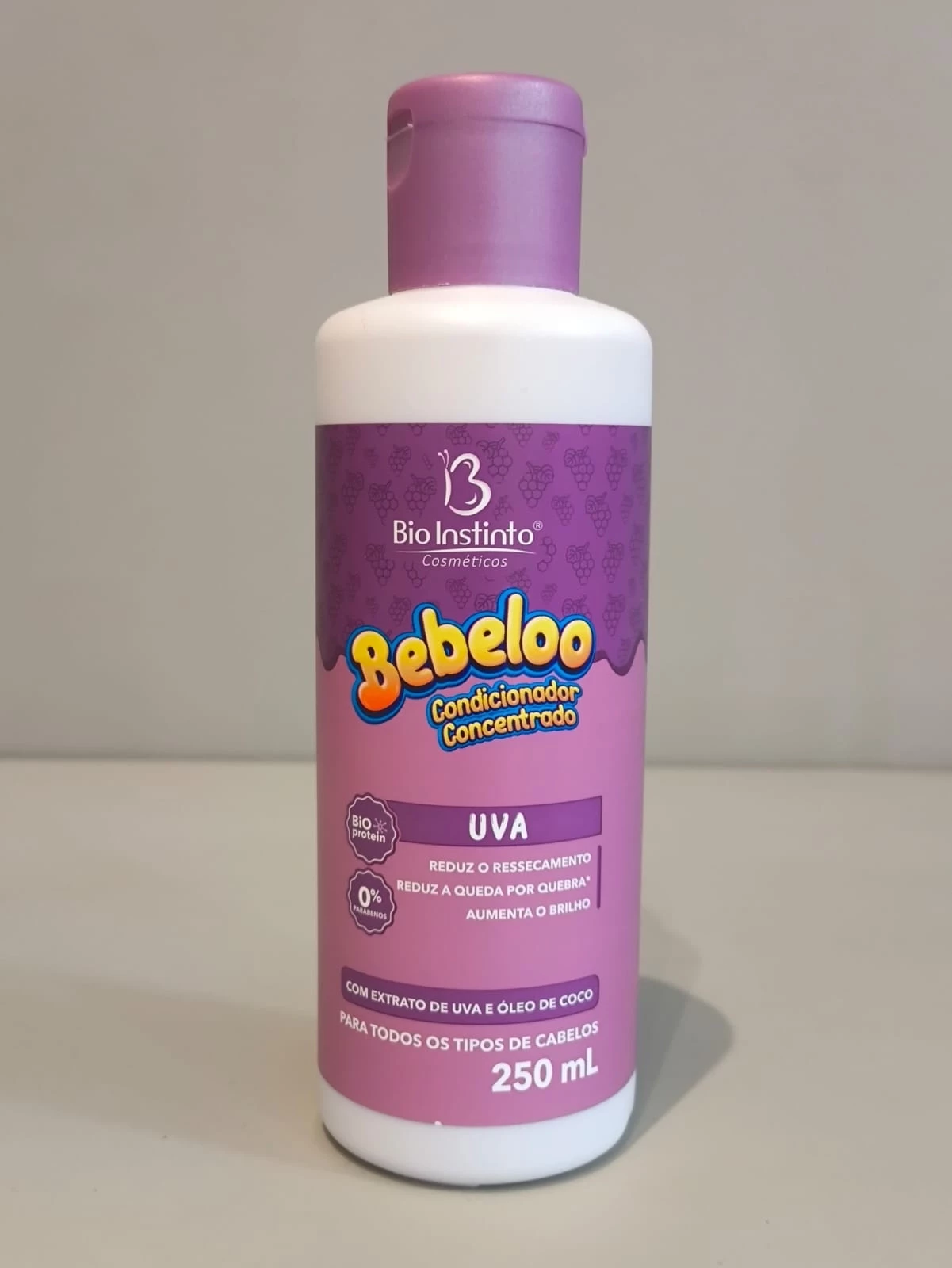 CONDICIONADOR - BEBELOO - UVA - BIO INSTINTO - 250 ML