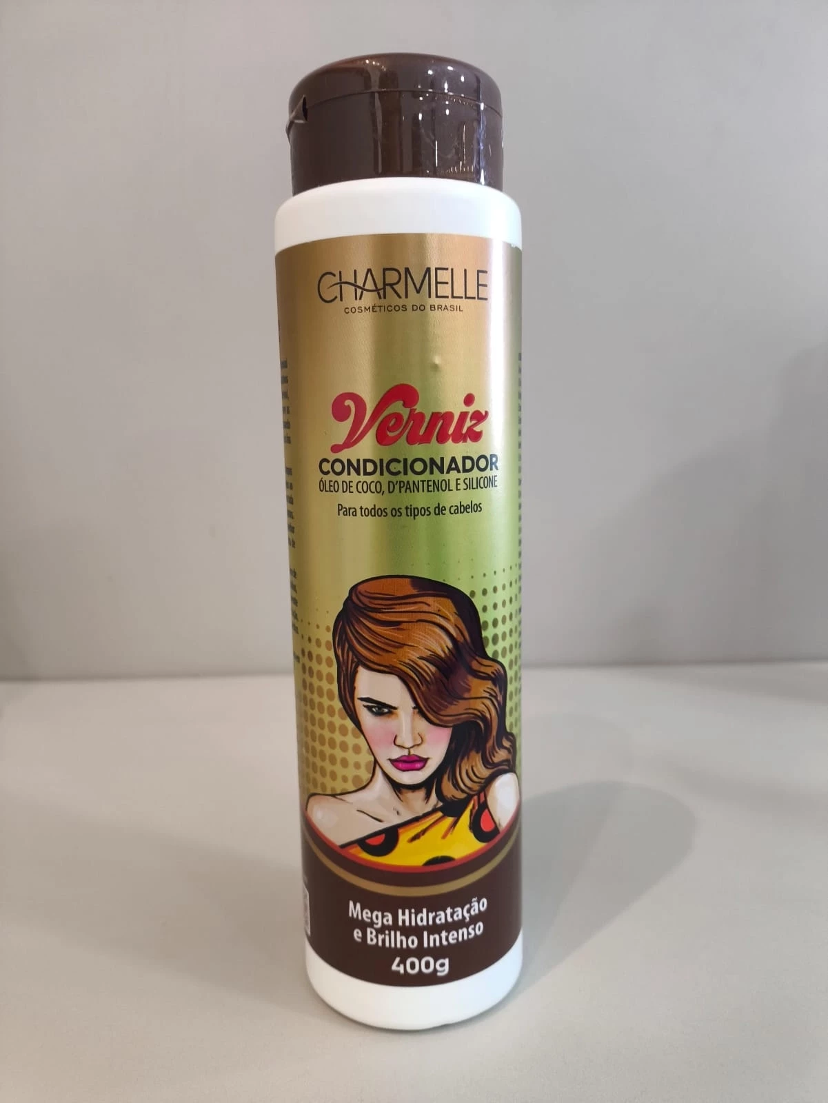 CONDICIONADOR - VERNIZ - CHARMELLE - 400 G