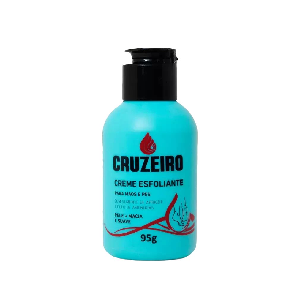 CREME ESFOLIANTE PARA MÃOS E PÉS - CRUZEIRO - 95 G