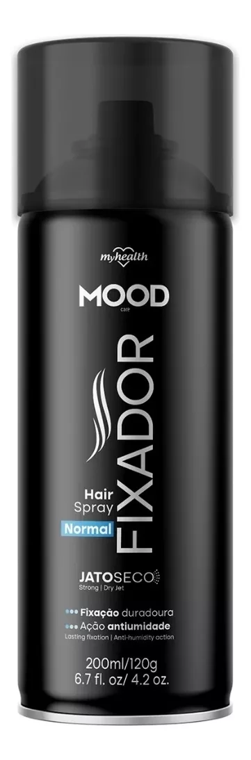 FIXADOR HAIR SPRAY - NORMAL - MOOD - 200ml