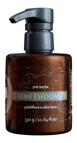 CREME ESFOLIANTE PRÉ BARBA - EL CAPITÁN - 330G