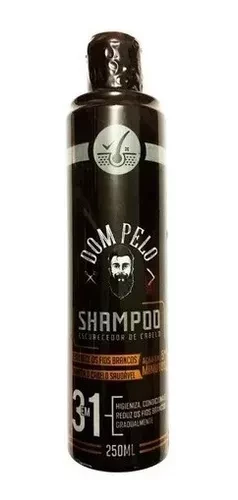 SHAMPOO ESCURECEDOR DE CABELO - DOM PEDRO - 250ML