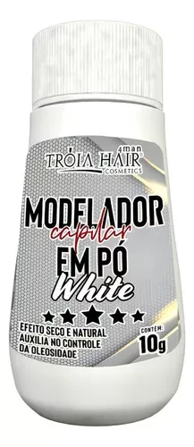 MODELADOR EM PÓ CAPILAR - TRÓIA HAIR COSMETICS - 10G