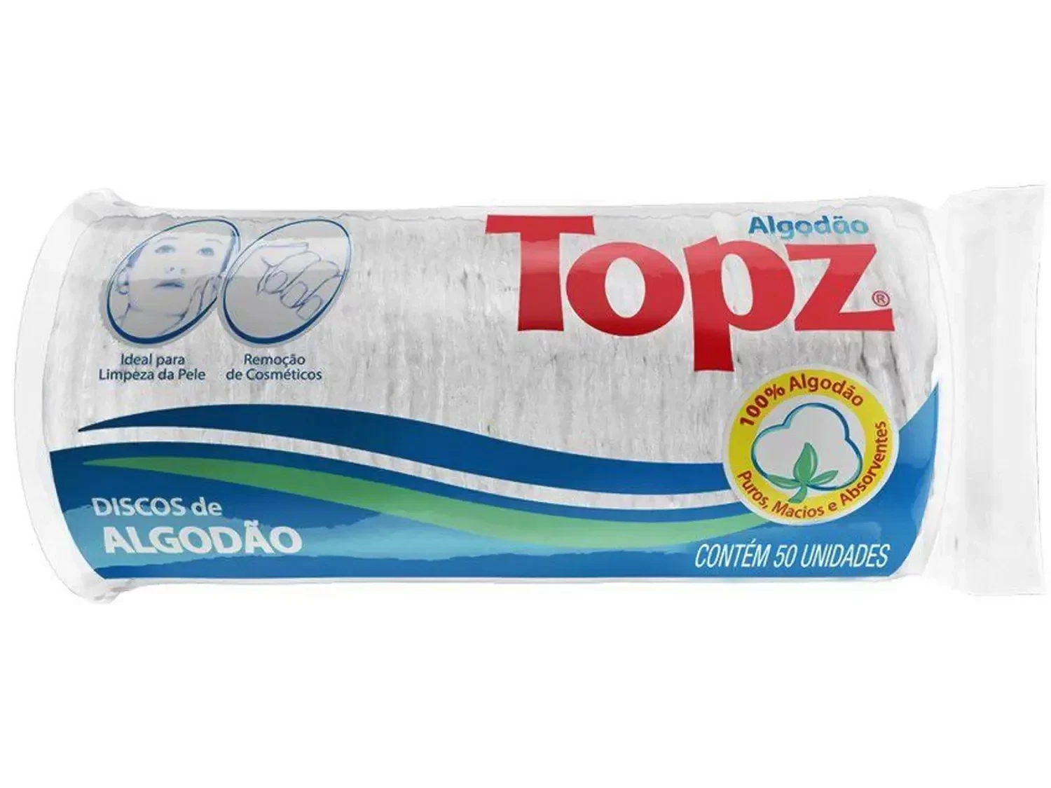 Algodão Topz em disco