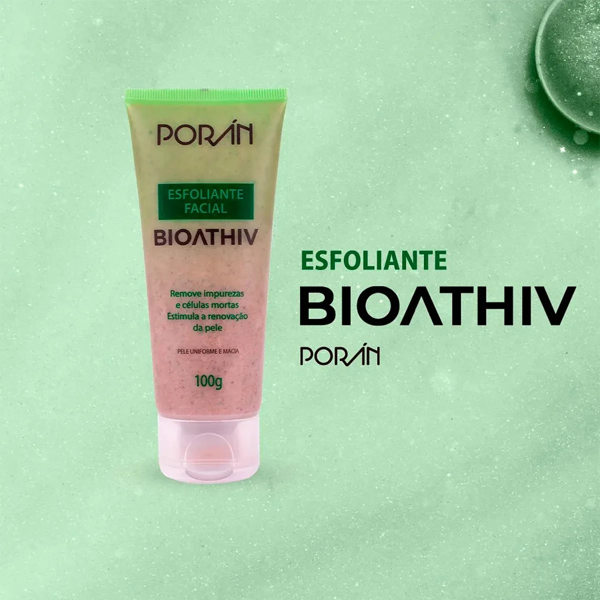 ESFOLIANTE FACIAL - PORAN BIOATHV - 100 G