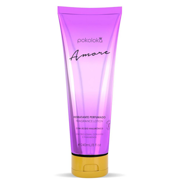CREME HIDRATANTE CORPORAL AMORA - POKOLOKA - 240ML     