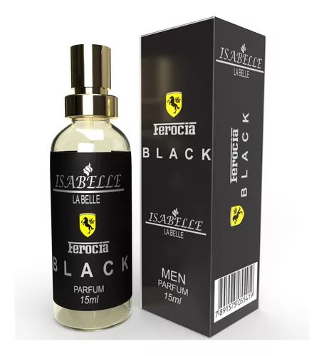 PERFUME DE BOLSA FEROCIA BLACK - ISABELLE - 15ML  