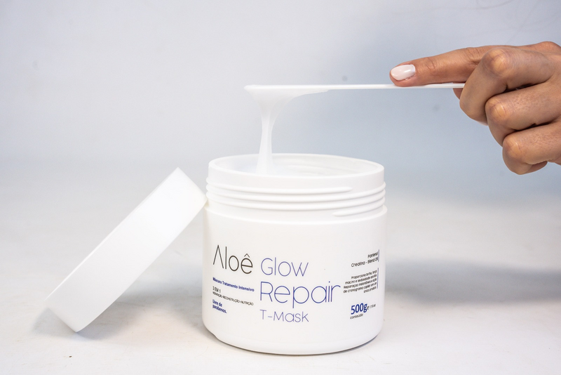 MÁSCARA GLOW REPAIR - T- MASK - ALOÊ - 500g