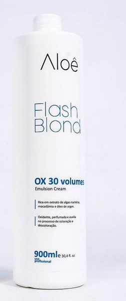 FLASH BLOND - OX 30 VOLUMES - ALOÊ - 900ml