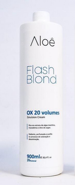 FLASH BLOND - OX 20 VOLUME - ALOÊ - 900ml