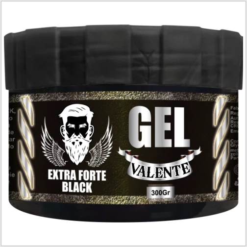 GEL COLA - EXTRA FORTE BLACK - VALENTE - 300 G