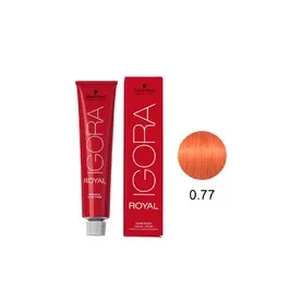 IGORA ROYAL - TINTA PARA CABELO - 0.77 - TOM DE MISTURA COBRE - SCHWARZKOPF PROFESSIONAL - 60G