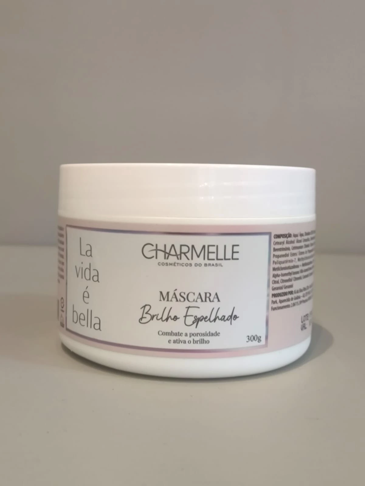 MÁSCARA - LA VIDA É BELLA - CHARMELLE - 300 G