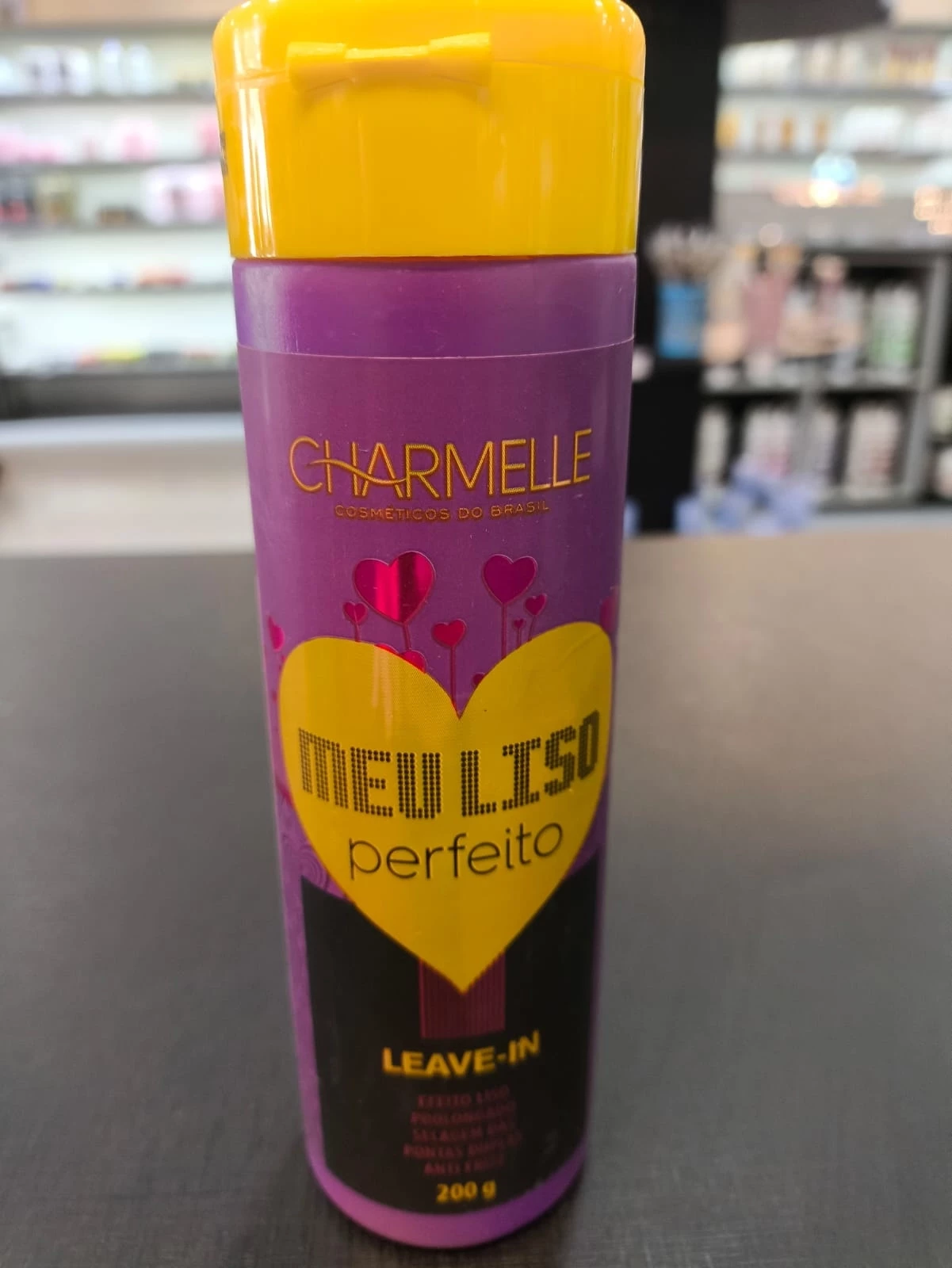 LEAVE-IN - MEU LISO PERFEITO - CHARMELLE - 200 G