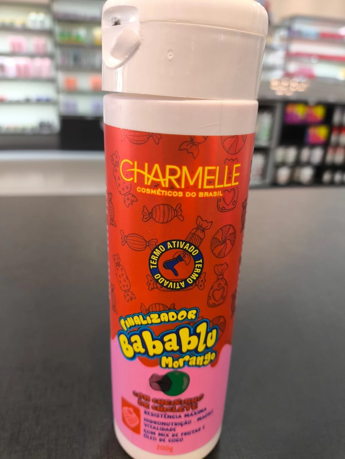 LEAVE-IN - BABABLU - MORANGO - CHARMELLE - 200 G