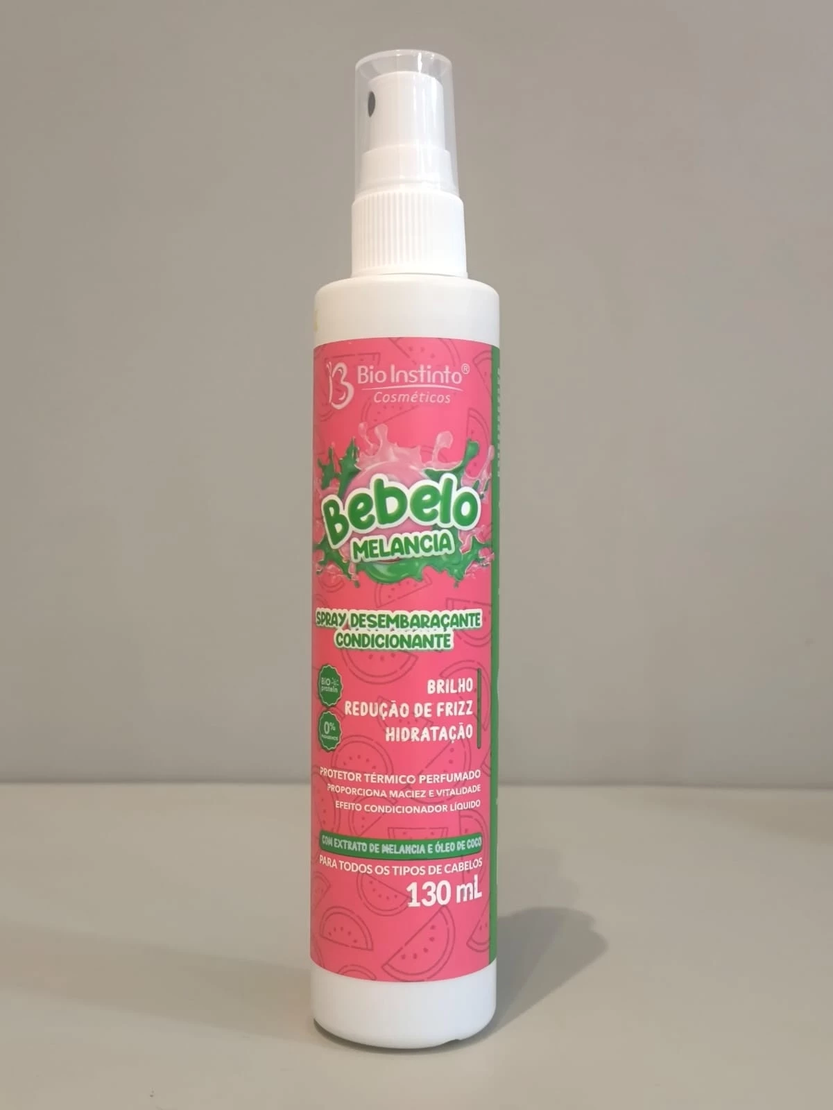 SPRAY DESEMBARAÇANTE - BEBELOO - MELANCIA - BIO INSTINTO - 130 ML