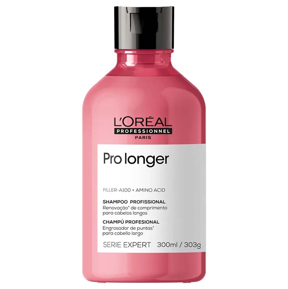 SHAMPOO PRO LONGER - FILLER - A100 + AMINO ACID - LOREAL PROFESSIONNEL PARIS - 300ml
