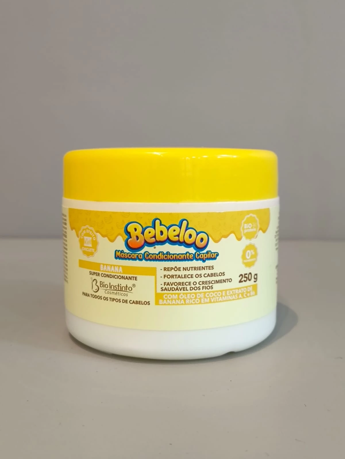 MÁSCARA - BEBELOO - BANANA - BIO INSTINTO - 250 G