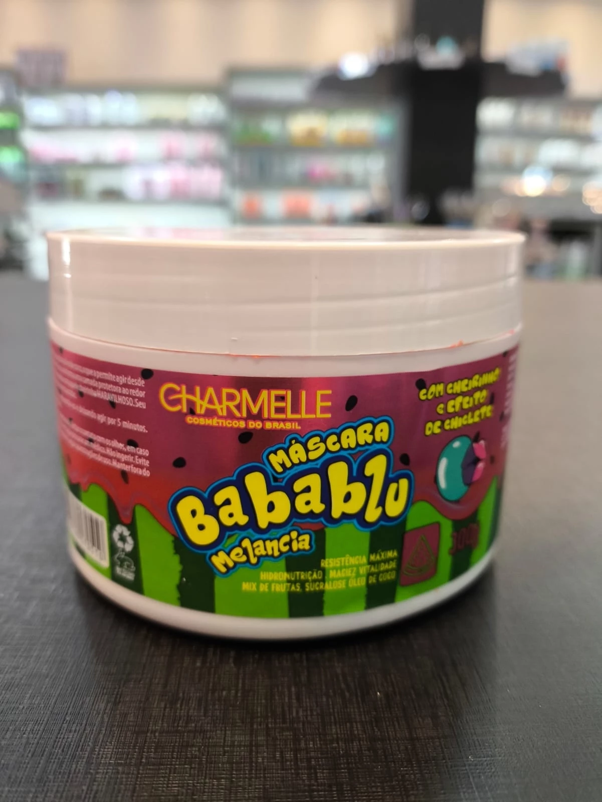 MÁSCARA - BABABLU - MELANCIA - CHARMELLE - 300 G