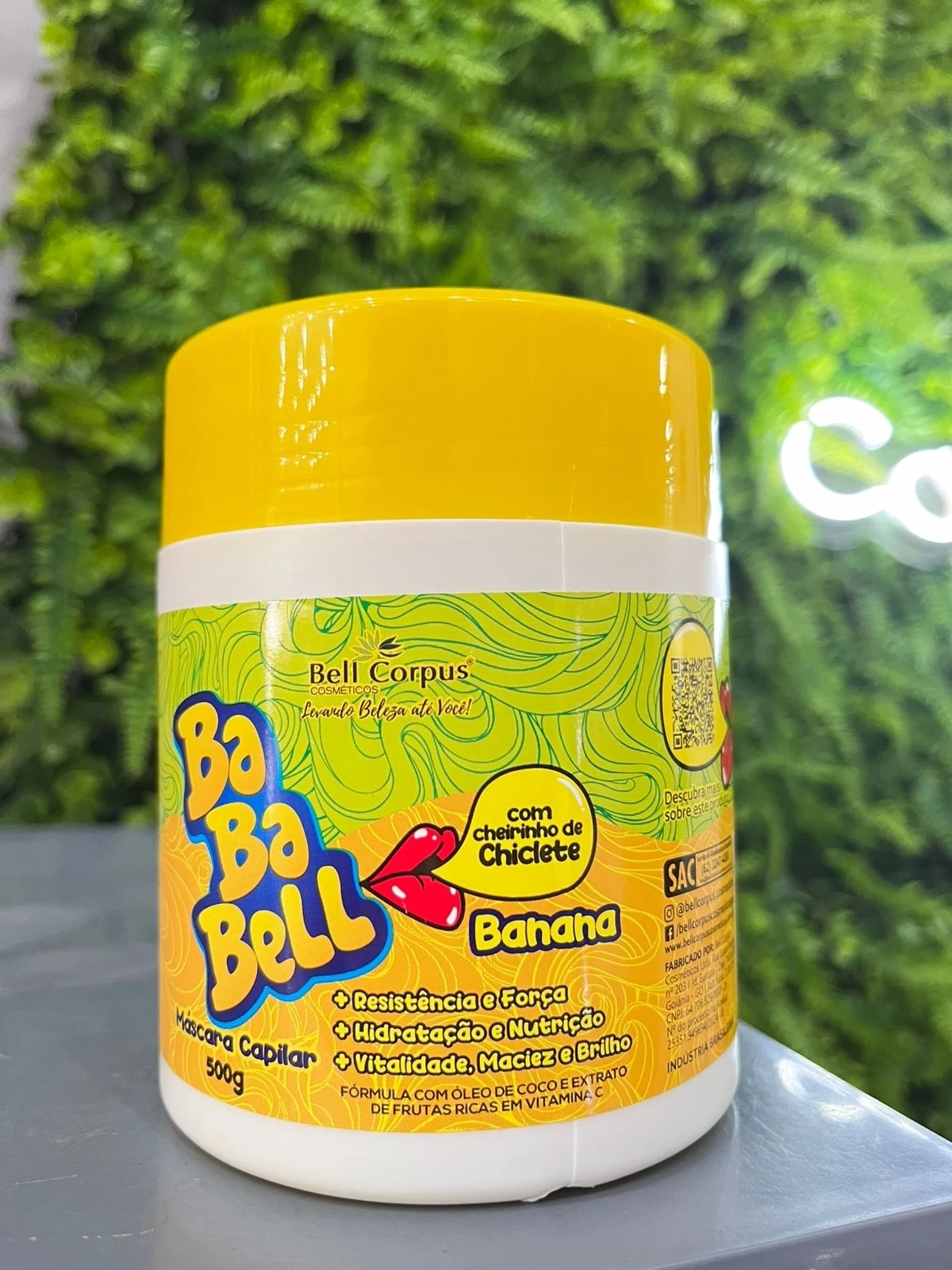 MÁSCARA - BABABELL - BELL CORPUS - BANANA - 500 G