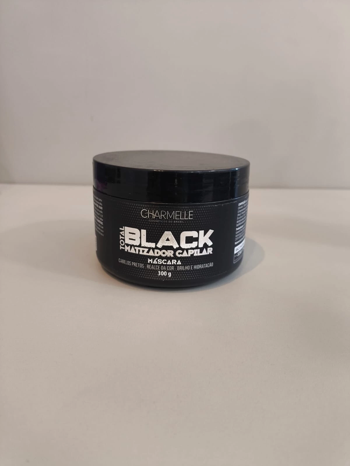 MÁSCARA - TOTAL BLACK - CHARMELLE - 300 G