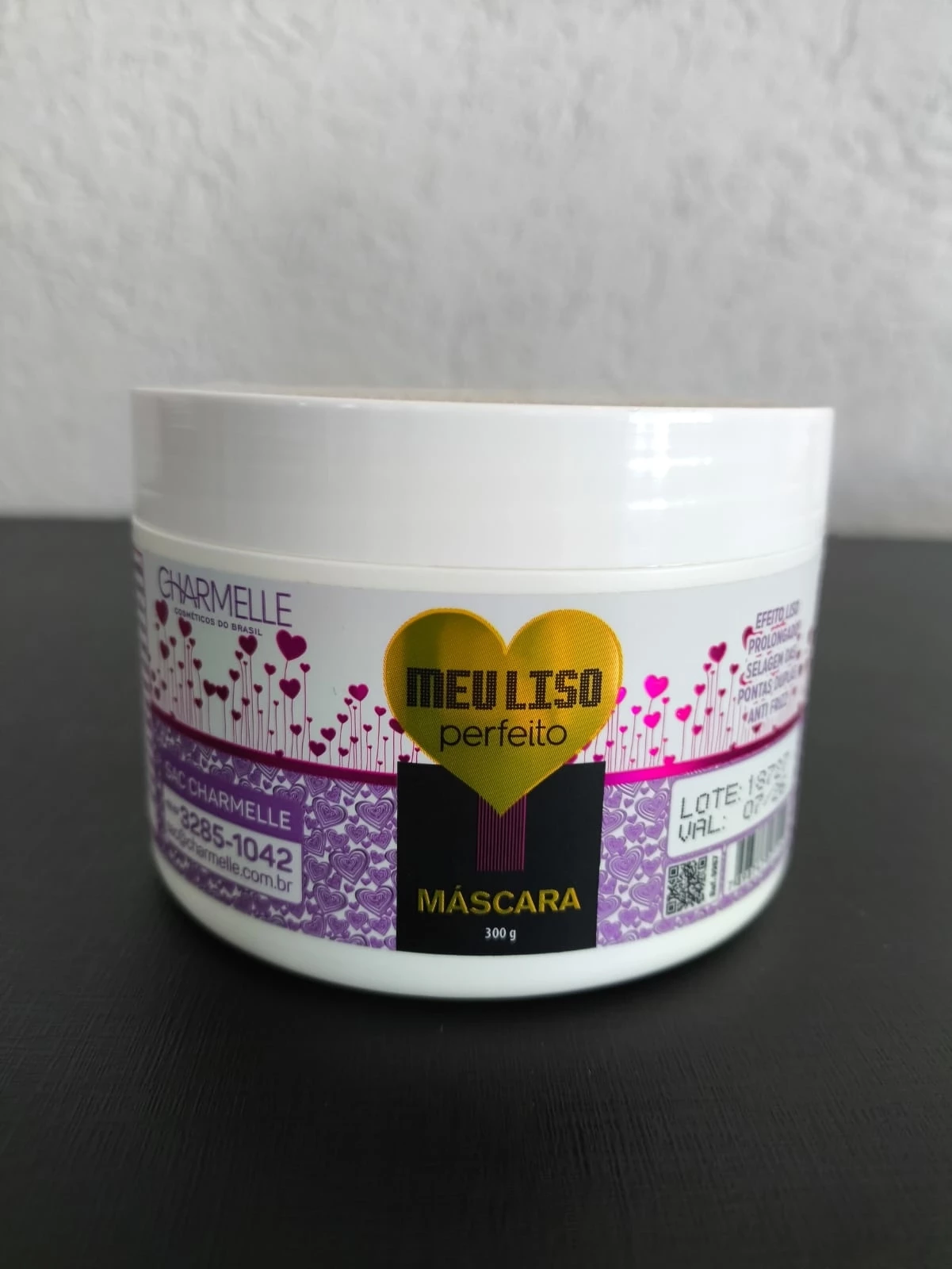 MÁSCARA - MEU LISO PERFEITO - CHARMELLE - 300 G