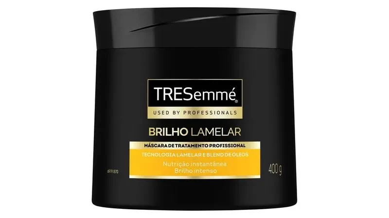 MÁSCARA DE TRATAMENTO PROFISSIONAL - TRESEMMÉ - BRILHO LAMELAR - 400 G