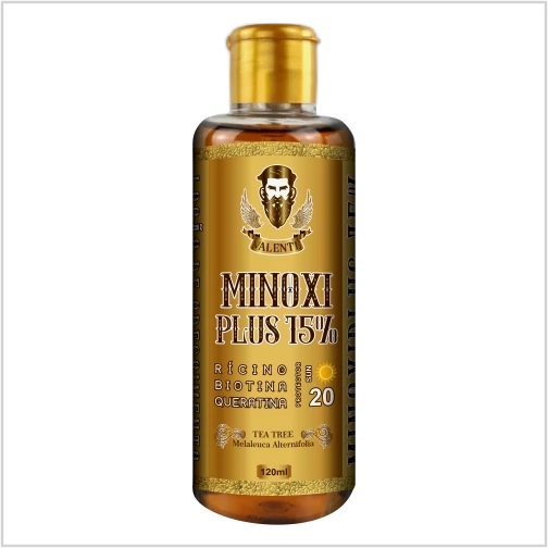 MINOXI - PLUS - VALENTE - 120ML - GEL - 15%