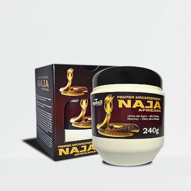POMADA MASSAGEADORA - NAJA - APINIL - 240 G