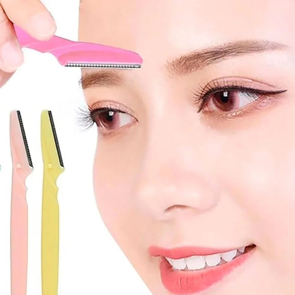 KIT NAVALHAS PARA SOBRANCELHA - 3 PEÇAS - EYEBROW RAZOR
