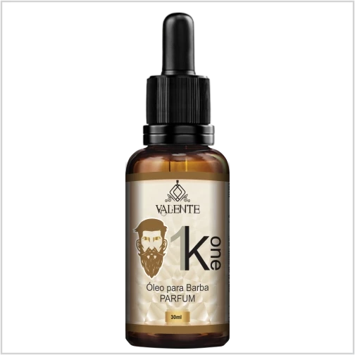 ÓLEO PARA BARBA - 1K ONE - VALENTE - 30 ML