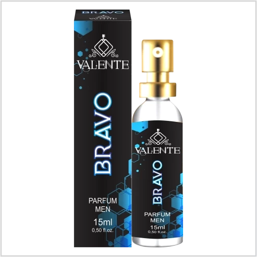 PERFUME DE BOLSA - BRAVO - MEN - VALENTE - 15ML