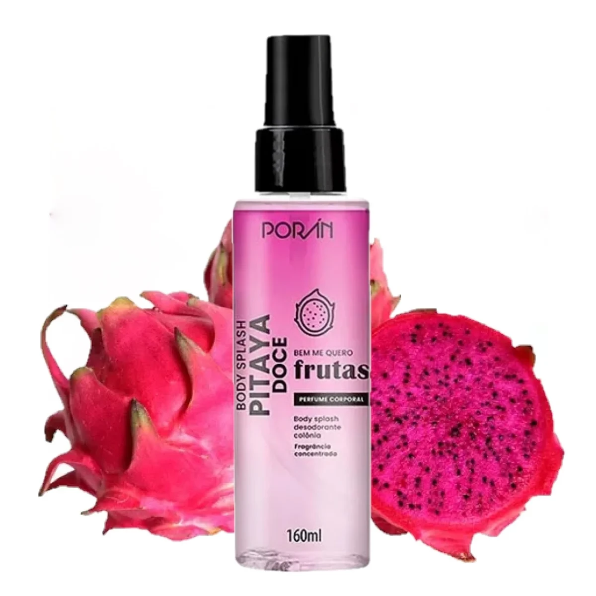 BODY SPLASH - PITAYA - BEM ME QUERO FRUTAS - PORAN - 160 ML