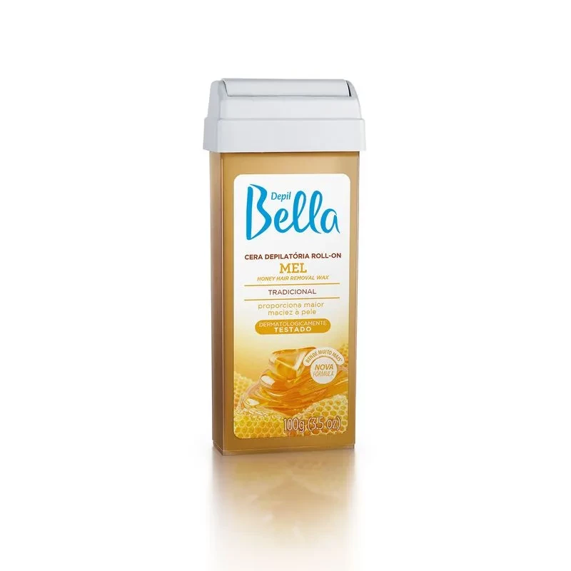 Cera Depilatória Roll-on Mel Depil Bella