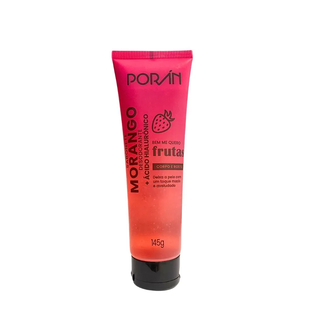 SABONETE - MORANGO - BEM ME QUERO FRUTAS - PORAN - 145 G