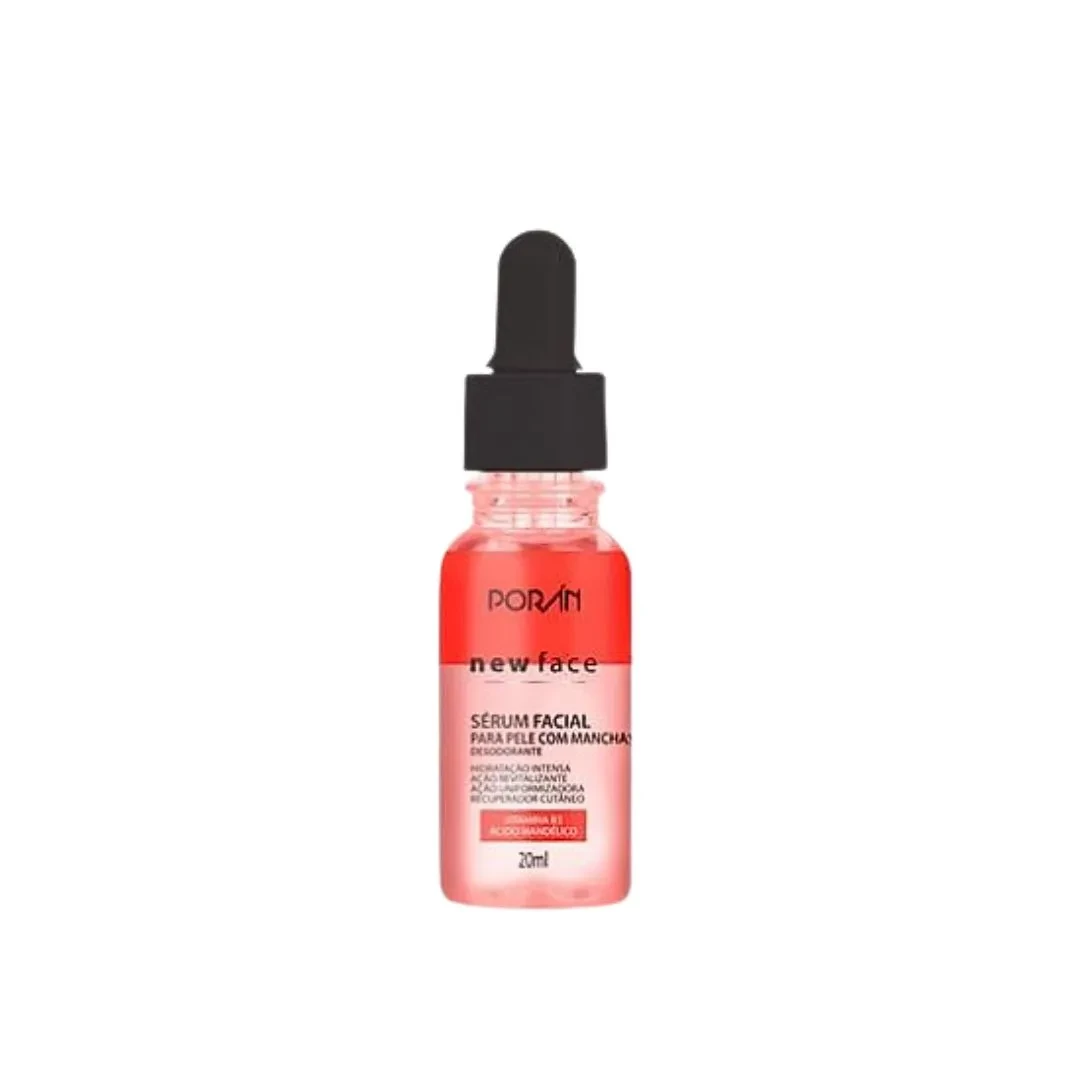 SÉRUM FACIAL - PELE COM MANCHAS - NEWFACE - PORAN - 20 ML