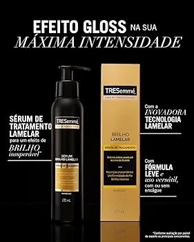 SÉRUM DE TRATAMNTO - BRILHO LAMELAR - TRESEMMÉ - 170 ML