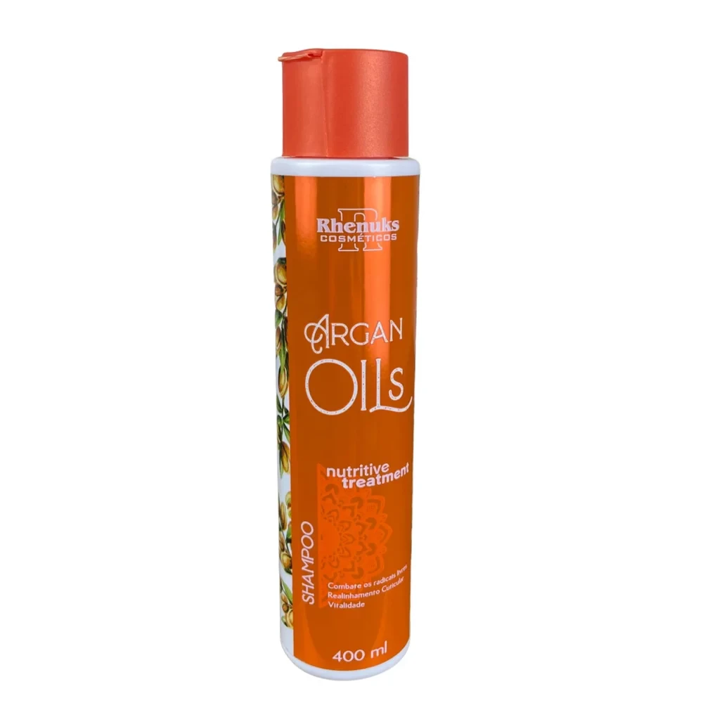 SHAMPOO - ARGAN OILS - RHENUKS - 400 ML