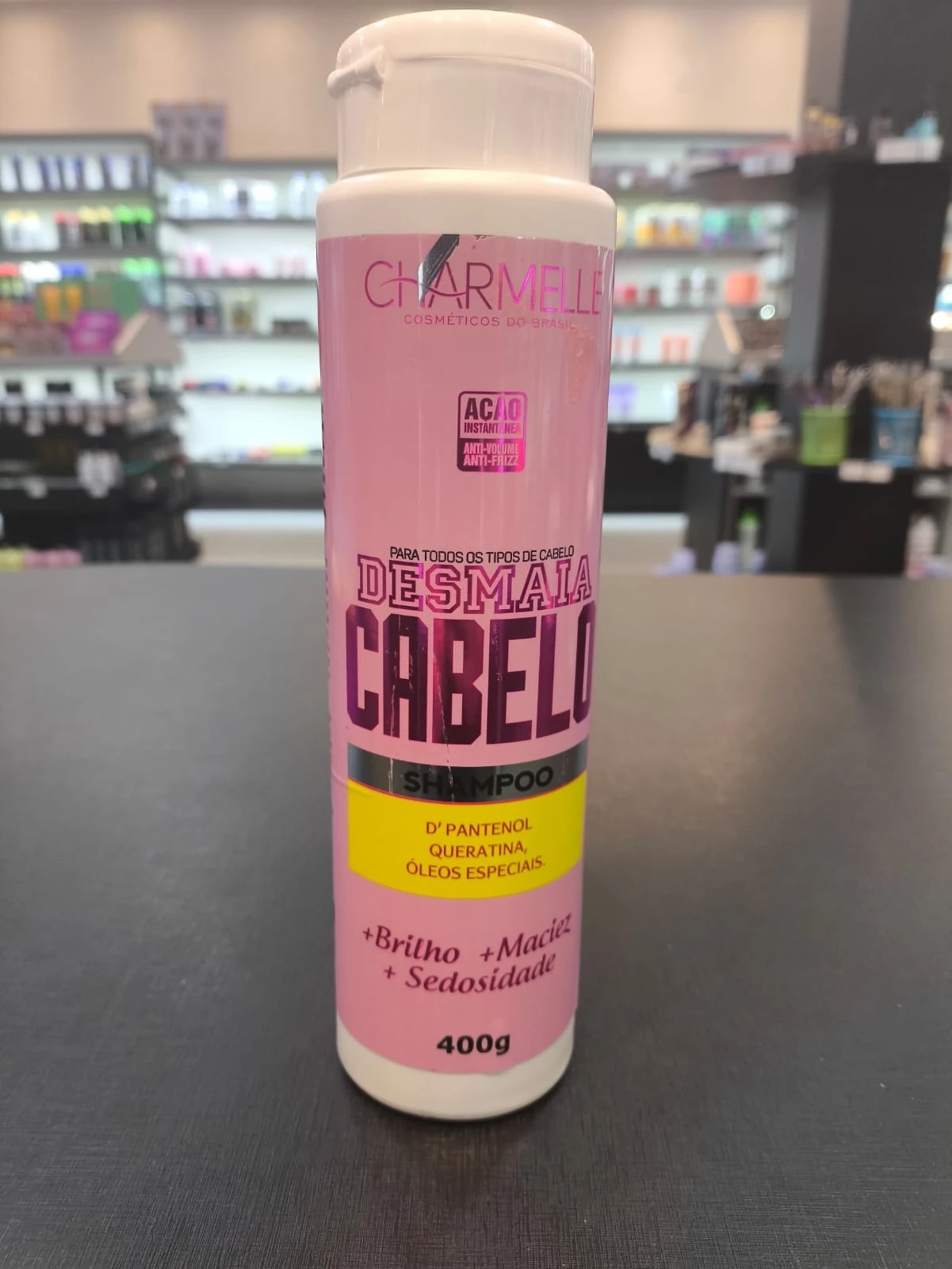 SHAMPOO - DESMAIA CABELO - CHARMELLE - 400 G