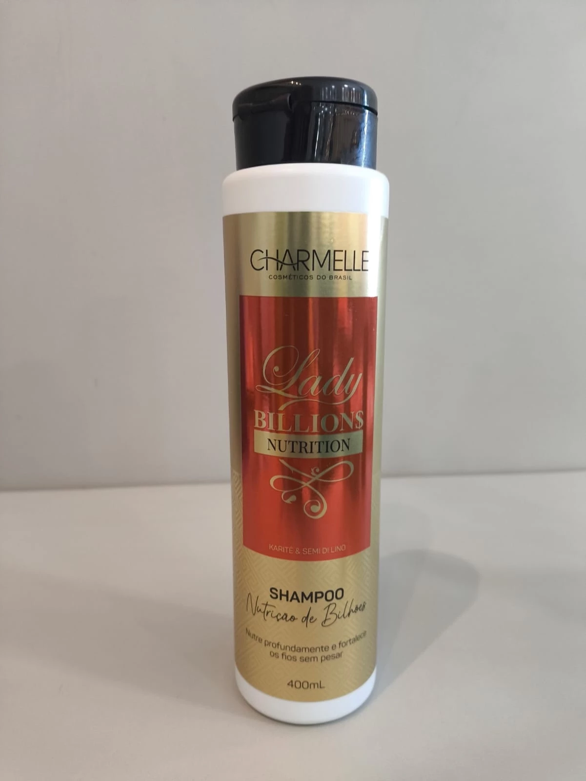 SHAMPOO - LADY BILLIONS - NUTRITION - CHARMELLE - 400 ML