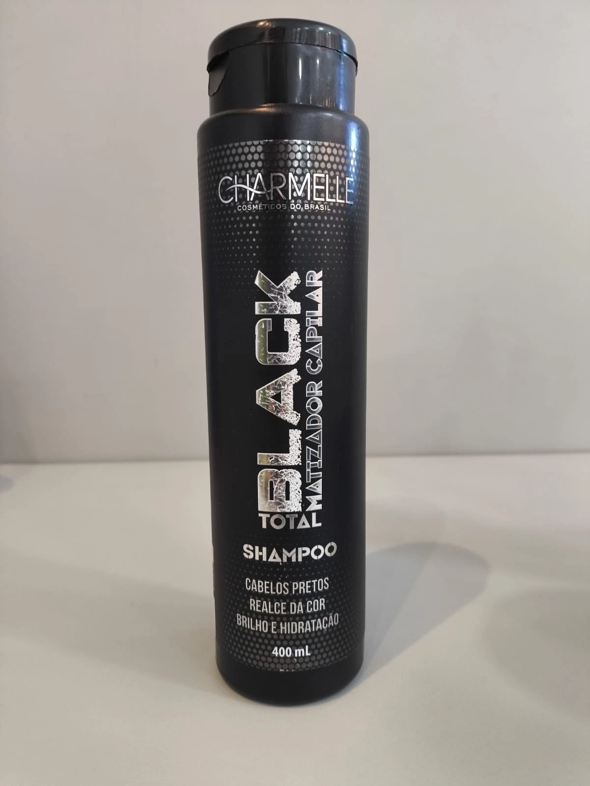 SHAMPOO - TOTAL BLACK - CHARMELLE - 400 ML